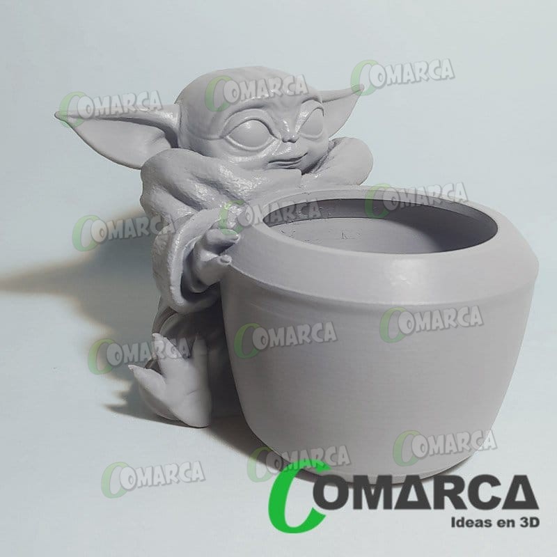 macetero baby Yoda